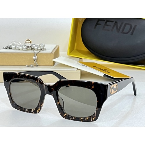 Cheap Fendi AAA Quality Sunglasses #1188228 Replica Wholesale [$60.00 USD] [ITEM#1188228] on Replica Fendi AAA Quality Sunglasses