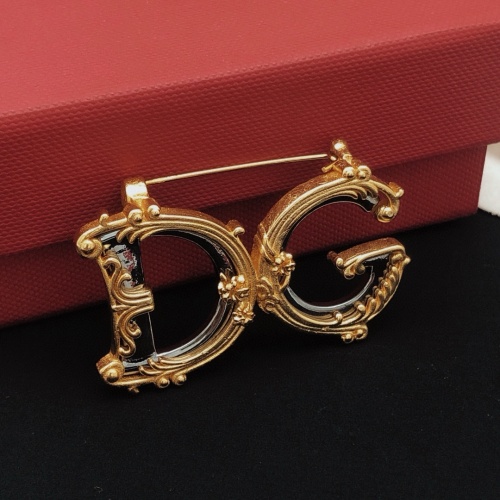 Cheap Dolce &amp; Gabbana Brooches For Women #1188279 Replica Wholesale [$32.00 USD] [ITEM#1188279] on Replica Dolce &amp; Gabbana Brooches