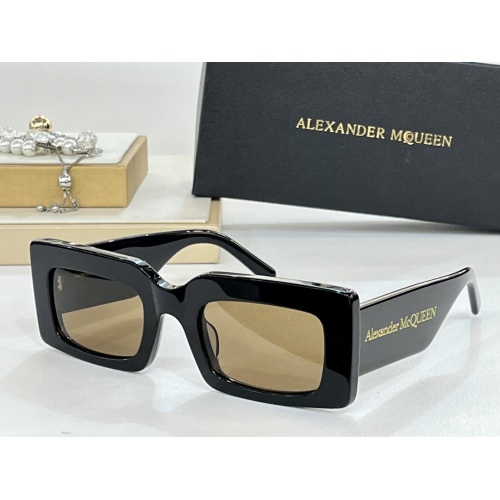 Cheap Alexander McQueen AAA Quality Sunglasses #1188870 Replica Wholesale [$60.00 USD] [ITEM#1188870] on Replica Alexander McQueen AAA Quality Sunglasses