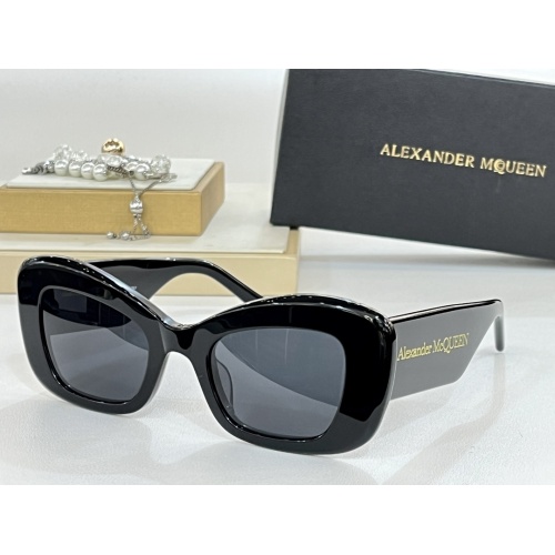 Cheap Alexander McQueen AAA Quality Sunglasses #1188873 Replica Wholesale [$60.00 USD] [ITEM#1188873] on Replica Alexander McQueen AAA Quality Sunglasses