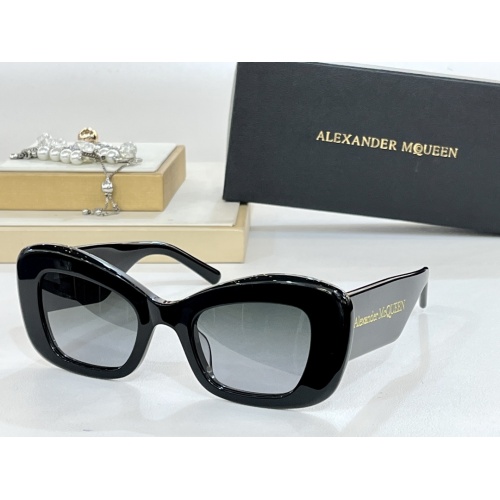Cheap Alexander McQueen AAA Quality Sunglasses #1188874 Replica Wholesale [$60.00 USD] [ITEM#1188874] on Replica Alexander McQueen AAA Quality Sunglasses