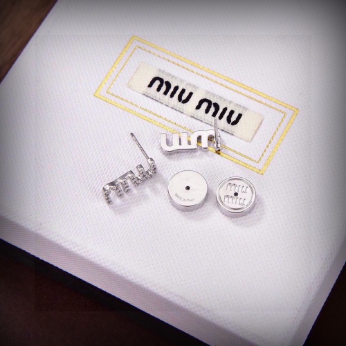 Cheap MIU MIU Earrings For Women #1188897 Replica Wholesale [$27.00 USD] [ITEM#1188897] on Replica MIU MIU Earrings