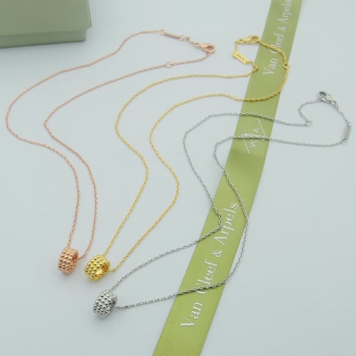 Cheap Van Cleef &amp; Arpels Necklaces For Women #1188997 Replica Wholesale [$25.00 USD] [ITEM#1188997] on Replica Van Cleef &amp; Arpels Necklaces