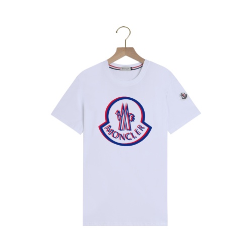 Cheap Moncler T-Shirts Short Sleeved For Men #1189049 Replica Wholesale [$24.00 USD] [ITEM#1189049] on Replica Moncler T-Shirts