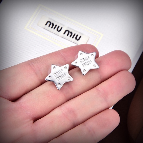 Cheap MIU MIU Earrings For Women #1189054 Replica Wholesale [$25.00 USD] [ITEM#1189054] on Replica MIU MIU Earrings