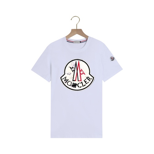 Cheap Moncler T-Shirts Short Sleeved For Men #1189058 Replica Wholesale [$24.00 USD] [ITEM#1189058] on Replica Moncler T-Shirts