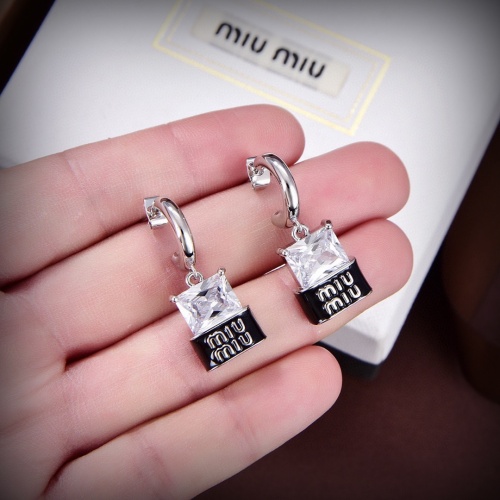 Cheap MIU MIU Earrings For Women #1189150 Replica Wholesale [$29.00 USD] [ITEM#1189150] on Replica MIU MIU Earrings