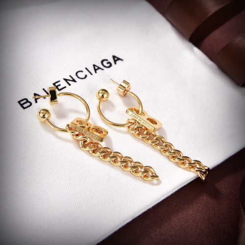 Cheap Balenciaga Earrings For Women #1189258 Replica Wholesale [$27.00 USD] [ITEM#1189258] on Replica Balenciaga Earrings