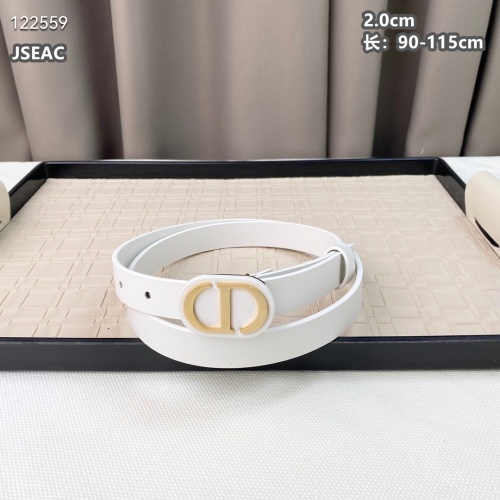 Cheap Christian Dior AAA Quality Belts For Women #1189353 Replica Wholesale [$52.00 USD] [ITEM#1189353] on Replica Christian Dior AAA Quality Belts