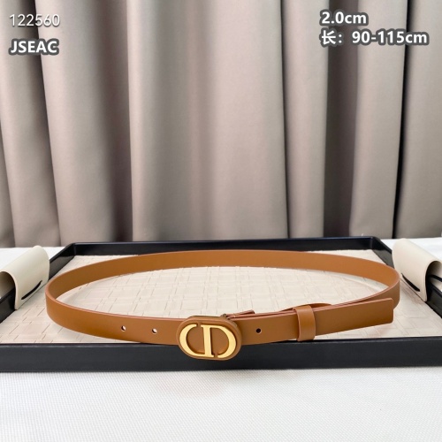 Cheap Christian Dior AAA Quality Belts For Women #1189354 Replica Wholesale [$52.00 USD] [ITEM#1189354] on Replica Christian Dior AAA Quality Belts