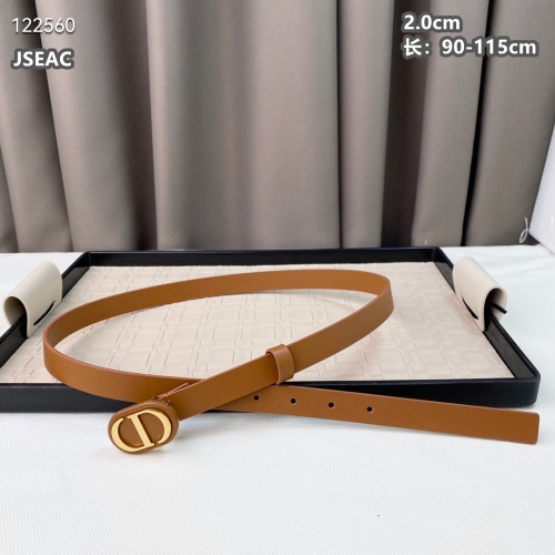 Cheap Christian Dior AAA Quality Belts For Women #1189354 Replica Wholesale [$52.00 USD] [ITEM#1189354] on Replica Christian Dior AAA Quality Belts