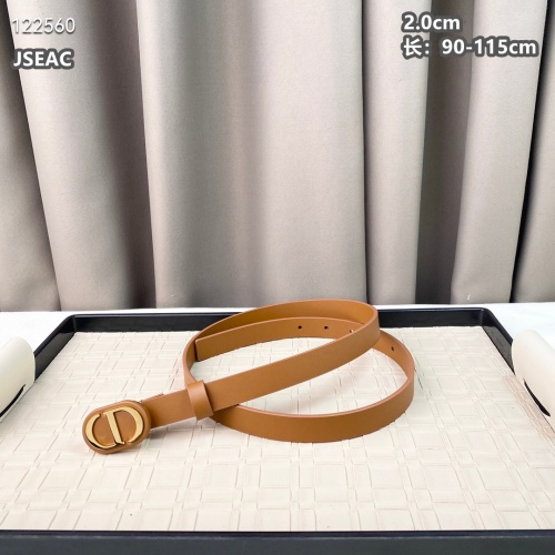 Cheap Christian Dior AAA Quality Belts For Women #1189354 Replica Wholesale [$52.00 USD] [ITEM#1189354] on Replica Christian Dior AAA Quality Belts