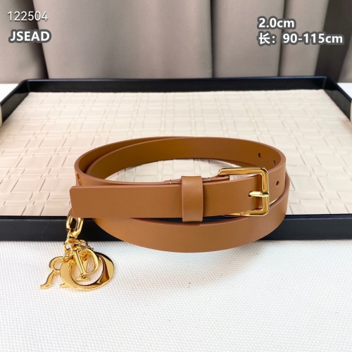 Cheap Christian Dior AAA Quality Belts For Women #1189362 Replica Wholesale [$56.00 USD] [ITEM#1189362] on Replica Christian Dior AAA Quality Belts