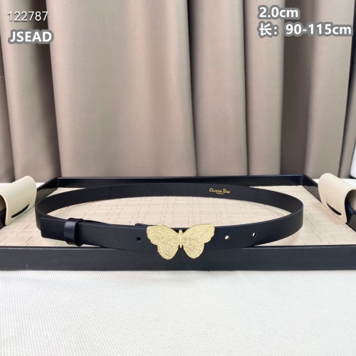 Cheap Christian Dior AAA Quality Belts For Women #1189366 Replica Wholesale [$56.00 USD] [ITEM#1189366] on Replica Christian Dior AAA Quality Belts