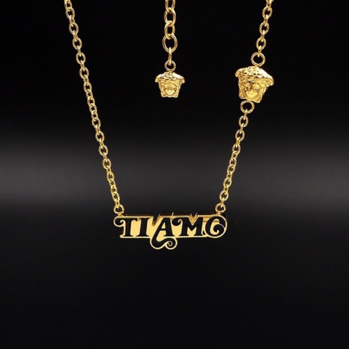 Cheap Versace Necklaces #1189870 Replica Wholesale [$25.00 USD] [ITEM#1189870] on Replica Versace Necklaces