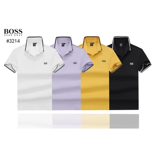 Cheap Boss T-Shirts Short Sleeved For Men #1189956 Replica Wholesale [$39.00 USD] [ITEM#1189956] on Replica Boss T-Shirts