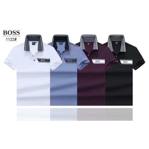 Cheap Boss T-Shirts Short Sleeved For Men #1189970 Replica Wholesale [$39.00 USD] [ITEM#1189970] on Replica Boss T-Shirts