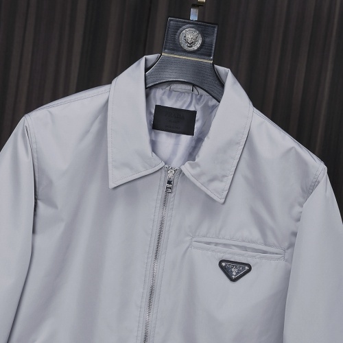 Cheap Prada Jackets Long Sleeved For Men #1189995 Replica Wholesale [$92.00 USD] [ITEM#1189995] on Replica Prada Jackets