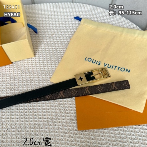 Cheap Louis Vuitton AAA Quality Belts For Women #1190041 Replica Wholesale [$52.00 USD] [ITEM#1190041] on Replica Louis Vuitton AAA Quality Belts