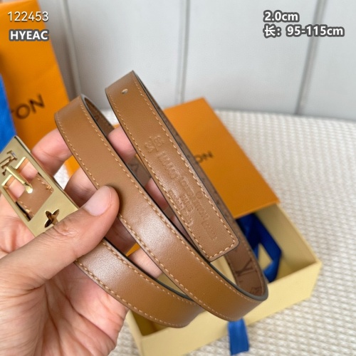 Cheap Louis Vuitton AAA Quality Belts For Women #1190042 Replica Wholesale [$52.00 USD] [ITEM#1190042] on Replica Louis Vuitton AAA Quality Belts