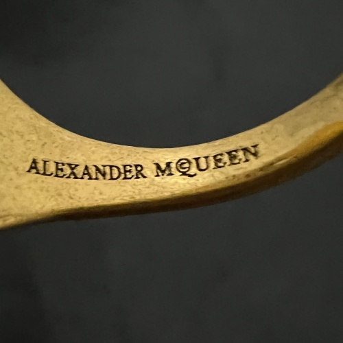 Cheap Alexander McQueen Rings #1190348 Replica Wholesale [$38.00 USD] [ITEM#1190348] on Replica Alexander McQueen Rings
