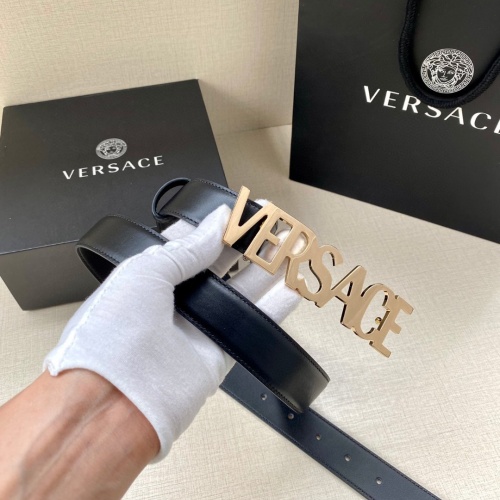 Cheap Versace AAA Quality Belts For Unisex #1190588 Replica Wholesale [$60.00 USD] [ITEM#1190588] on Replica Versace AAA Quality Belts