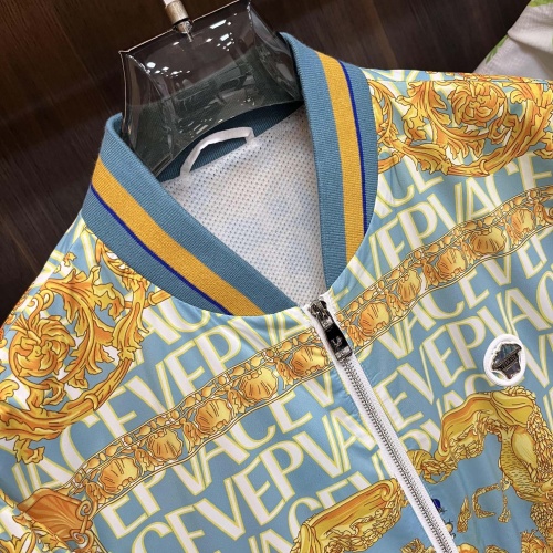 Cheap Versace Jackets Long Sleeved For Men #1190696 Replica Wholesale [$130.00 USD] [ITEM#1190696] on Replica Versace Jackets