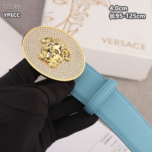 Cheap Versace AAA Quality Belts For Unisex #1190791 Replica Wholesale [$118.00 USD] [ITEM#1190791] on Replica Versace AAA Quality Belts