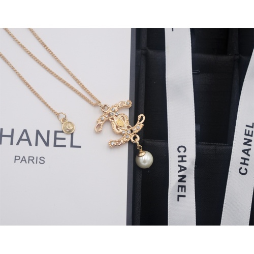 Cheap Chanel Necklaces For Women #1190879 Replica Wholesale [$23.00 USD] [ITEM#1190879] on Replica Chanel Necklaces