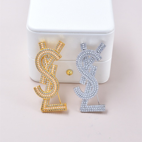 Cheap Yves Saint Laurent Brooches For Women #1191249 Replica Wholesale [$36.00 USD] [ITEM#1191249] on Replica Yves Saint Laurent Brooches