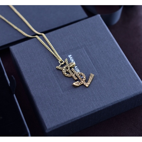 Cheap Yves Saint Laurent YSL Necklaces #1191251 Replica Wholesale [$27.00 USD] [ITEM#1191251] on Replica Yves Saint Laurent YSL Necklaces