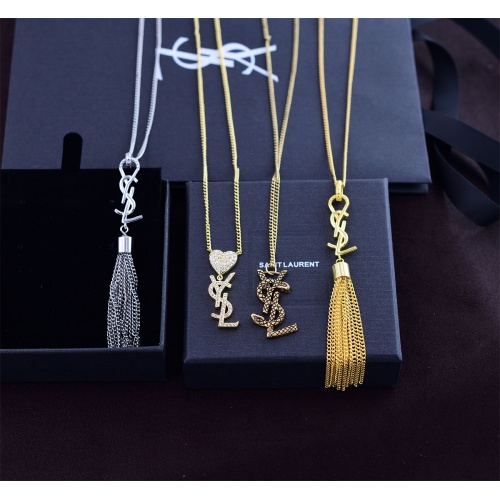 Cheap Yves Saint Laurent YSL Necklaces #1191253 Replica Wholesale [$27.00 USD] [ITEM#1191253] on Replica Yves Saint Laurent YSL Necklaces