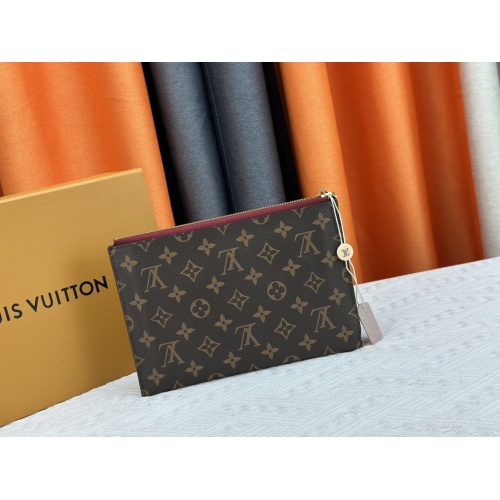 Cheap Louis Vuitton LV Wallets In Burgundy #1191381 Replica Wholesale [$42.00 USD] [ITEM#1191381] on Replica Louis Vuitton LV Wallets