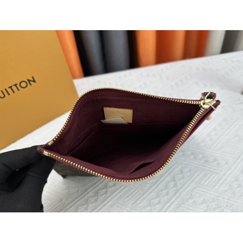 Cheap Louis Vuitton LV Wallets In Burgundy #1191381 Replica Wholesale [$42.00 USD] [ITEM#1191381] on Replica Louis Vuitton LV Wallets