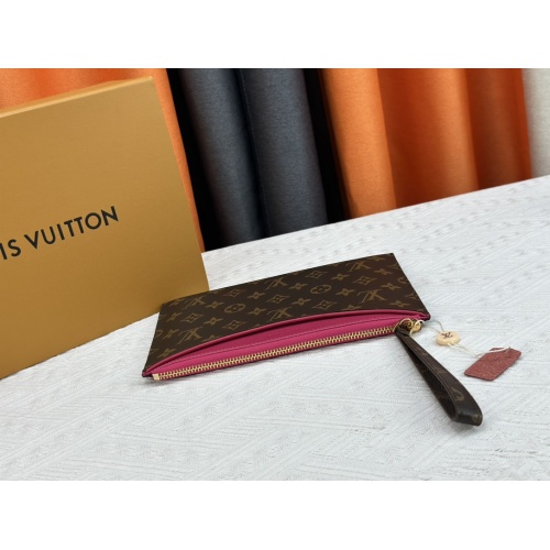 Cheap Louis Vuitton LV Wallets In Rose Red #1191382 Replica Wholesale [$42.00 USD] [ITEM#1191382] on Replica Louis Vuitton LV Wallets