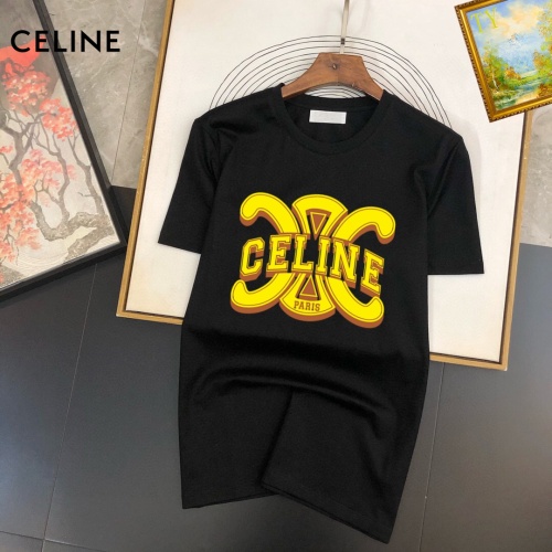 Cheap Celine T-Shirts Short Sleeved For Unisex #1191845 Replica Wholesale [$25.00 USD] [ITEM#1191845] on Replica Celine T-Shirts