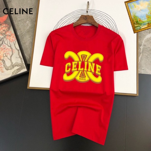 Cheap Celine T-Shirts Short Sleeved For Unisex #1191848 Replica Wholesale [$25.00 USD] [ITEM#1191848] on Replica Celine T-Shirts
