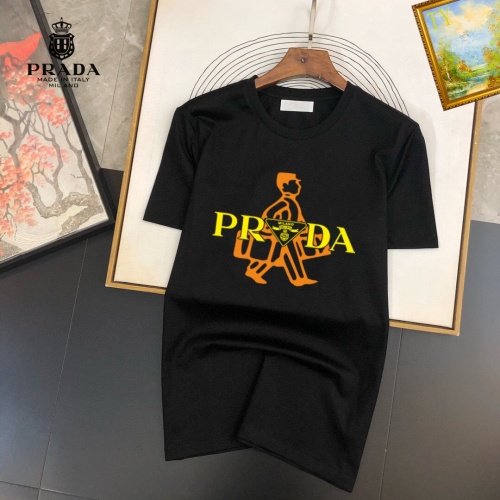 Cheap Prada T-Shirts Short Sleeved For Unisex #1191860 Replica Wholesale [$25.00 USD] [ITEM#1191860] on Replica Prada T-Shirts