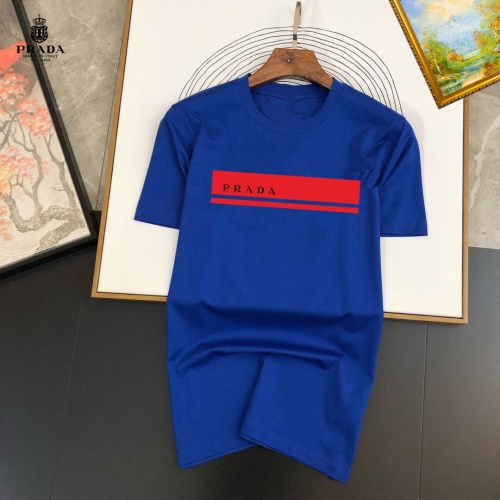 Cheap Prada T-Shirts Short Sleeved For Unisex #1191873 Replica Wholesale [$25.00 USD] [ITEM#1191873] on Replica Prada T-Shirts