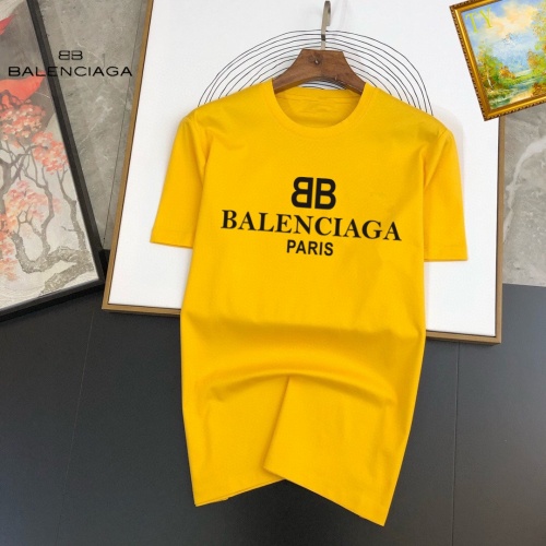 Cheap Balenciaga T-Shirts Short Sleeved For Unisex #1191925 Replica Wholesale [$25.00 USD] [ITEM#1191925] on Replica Balenciaga T-Shirts