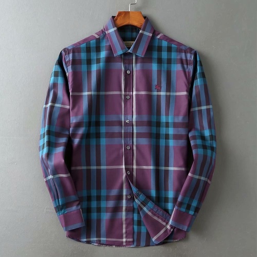 Cheap Burberry Shirts Long Sleeved For Men #1192200 Replica Wholesale [$40.00 USD] [ITEM#1192200] on Replica Burberry Shirts