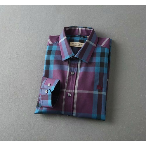 Cheap Burberry Shirts Long Sleeved For Men #1192200 Replica Wholesale [$40.00 USD] [ITEM#1192200] on Replica Burberry Shirts