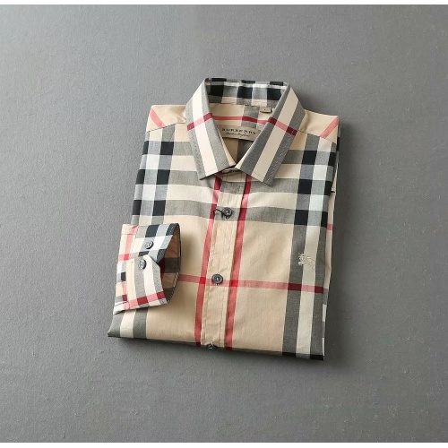 Cheap Burberry Shirts Long Sleeved For Men #1192201 Replica Wholesale [$40.00 USD] [ITEM#1192201] on Replica Burberry Shirts