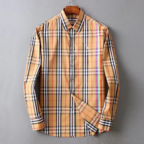 Cheap Burberry Shirts Long Sleeved For Men #1192205 Replica Wholesale [$40.00 USD] [ITEM#1192205] on Replica Burberry Shirts