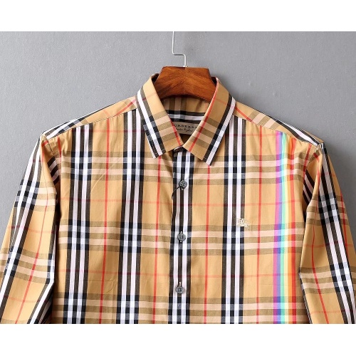 Cheap Burberry Shirts Long Sleeved For Men #1192205 Replica Wholesale [$40.00 USD] [ITEM#1192205] on Replica Burberry Shirts