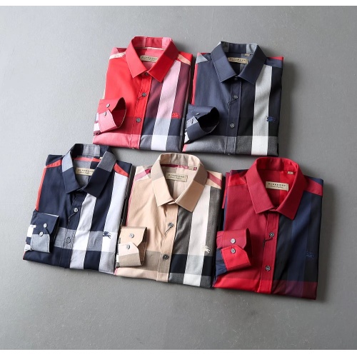 Cheap Burberry Shirts Long Sleeved For Men #1192207 Replica Wholesale [$38.00 USD] [ITEM#1192207] on Replica Burberry Shirts