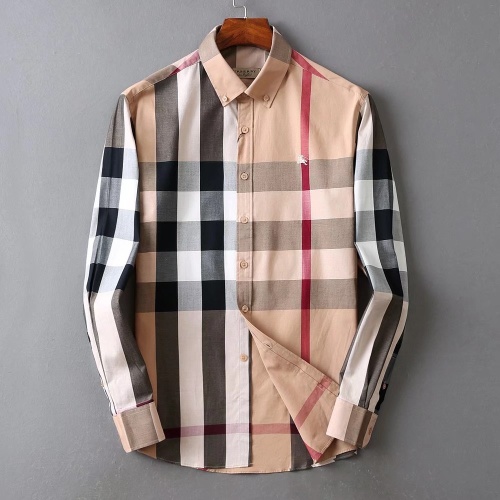 Cheap Burberry Shirts Long Sleeved For Men #1192210 Replica Wholesale [$38.00 USD] [ITEM#1192210] on Replica Burberry Shirts