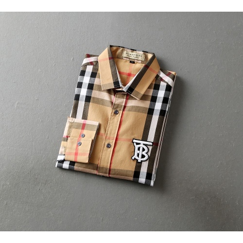 Cheap Burberry Shirts Long Sleeved For Men #1192215 Replica Wholesale [$38.00 USD] [ITEM#1192215] on Replica Burberry Shirts