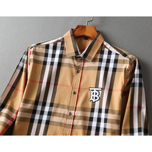 Cheap Burberry Shirts Long Sleeved For Men #1192215 Replica Wholesale [$38.00 USD] [ITEM#1192215] on Replica Burberry Shirts