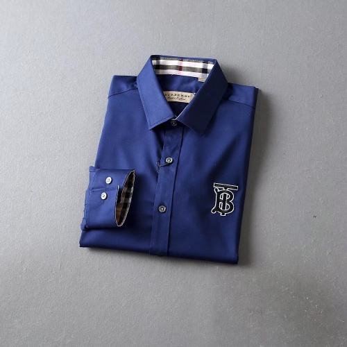 Cheap Burberry Shirts Long Sleeved For Men #1192221 Replica Wholesale [$40.00 USD] [ITEM#1192221] on Replica Burberry Shirts